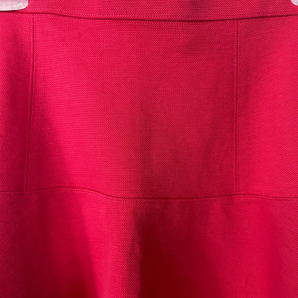 Madewell Women’s Ruby Red A-line Skater Swing Skirt Size 10 - Picture 6 of 14